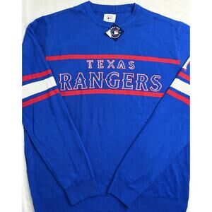 Forever Collectibles MLB Men’s Large Texas Rangers Sweater NWTs